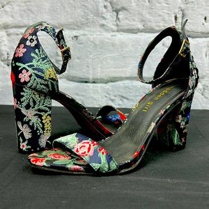 Madden Girl Bella Heels floral black chunk